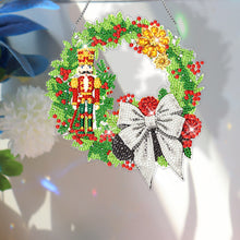 Load image into Gallery viewer, Special Shaped Crystal Painting Wreath Christmas Cookie Man Christmas Bear Santa