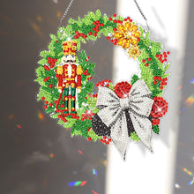 Load image into Gallery viewer, Special Shaped Crystal Painting Wreath Christmas Cookie Man Christmas Bear Santa