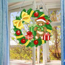 Load image into Gallery viewer, Special Shaped Crystal Painting Wreath Christmas Cookie Man Christmas Bear Santa