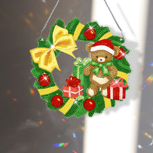 Load image into Gallery viewer, Special Shaped Crystal Painting Wreath Christmas Cookie Man Christmas Bear Santa