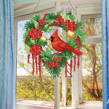 Load image into Gallery viewer, Special Shaped Crystal Painting Wreath Christmas Cookie Man Christmas Bear Santa