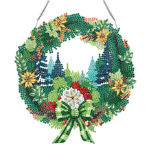 Load image into Gallery viewer, Special Shaped Crystal Painting Wreath Christmas Cookie Man Christmas Bear Santa