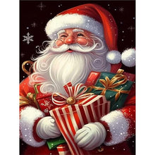 Load image into Gallery viewer, Diamond Painting - Full Round - Santa Claus (30*40CM)