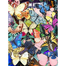 Load image into Gallery viewer, Diamond Painting - Full Round - multicolor butterfly (30*40CM)