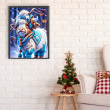 Load image into Gallery viewer, Diamond Painting - Full Round - Young yak wearing clothes (30*40CM)