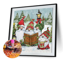 Load image into Gallery viewer, Diamond Painting - Full Round - Christmas Carol Gnome (30*30CM)