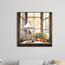Load image into Gallery viewer, Diamond Painting - Full Round - winter room (30*30CM)