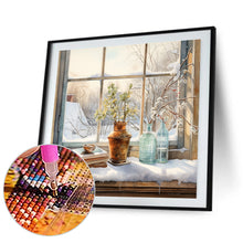 Load image into Gallery viewer, Diamond Painting - Full Round - winter room (30*30CM)