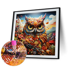 Load image into Gallery viewer, Diamond Painting - Full Round - Pastoral animal owl (30*30CM)