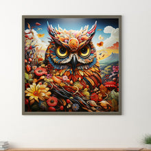 Load image into Gallery viewer, Diamond Painting - Full Round - Pastoral animal owl (30*30CM)