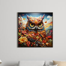 Load image into Gallery viewer, Diamond Painting - Full Round - Pastoral animal owl (30*30CM)