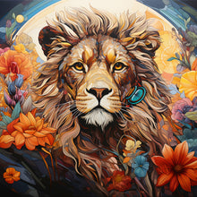 Load image into Gallery viewer, Diamond Painting - Full Round - Pastoral animal lion (30*30CM)