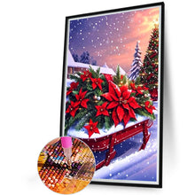 Load image into Gallery viewer, Diamond Painting - Full Round - Christmas holiday atmosphere (40*60CM)