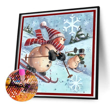 Load image into Gallery viewer, Diamond Painting - Full Square - snowman (30*30CM)