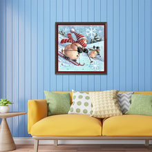 Load image into Gallery viewer, Diamond Painting - Full Square - snowman (30*30CM)