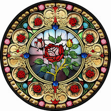 Load image into Gallery viewer, Diamond Painting - Partial Special Shaped - round rose (30*30CM)
