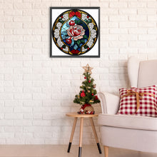 Load image into Gallery viewer, Diamond Painting - Partial Special Shaped - round rose (30*30CM)
