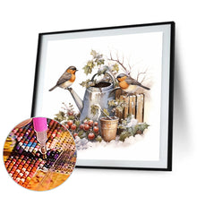 Load image into Gallery viewer, Diamond Painting - Full Round - snow bird (30*30CM)