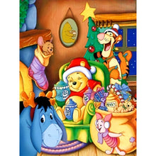 Load image into Gallery viewer, Diamond Painting - Full Round - celebrate new year (30*40CM)