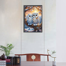 Load image into Gallery viewer, Diamond Painting - Full Round - owl (30*45CM)