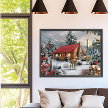 Load image into Gallery viewer, Diamond Painting - Full Square - snow house (40*30CM)