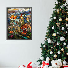Load image into Gallery viewer, Diamond Painting - Full Round - flower glass painting (30*40CM)