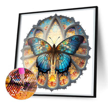 Load image into Gallery viewer, Diamond Painting - Full Round - butterfly art (30*30CM)