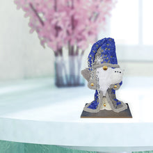 Load image into Gallery viewer, Wooden Desktop Diamond Painting Ornament Diamond Table Decor (Gnome #6)