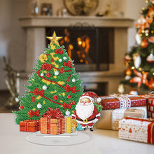 Load image into Gallery viewer, Diamond Painting Desktop Decor Gift for Christmas (Christmas Tree Santa)