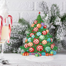Load image into Gallery viewer, Diamond Painting Desktop Decor Gift for Christmas (Xmas Tree Decoration)