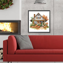 Load image into Gallery viewer, Diamond Painting - Partial Special Shaped - Pumpkin Hut (30*30CM)