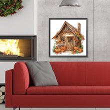 Load image into Gallery viewer, Diamond Painting - Partial Special Shaped - Pumpkin Hut (30*30CM)