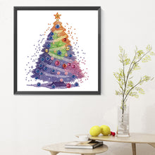 Load image into Gallery viewer, Diamond Painting - Partial Special Shaped - Christmas tree (30*30CM)