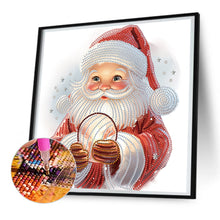 Load image into Gallery viewer, Diamond Painting - Partial Special Shaped - Santa Claus (30*30CM)