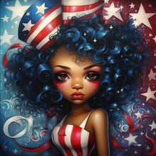 Load image into Gallery viewer, Diamond Painting - Full Round - girl (30*30CM)