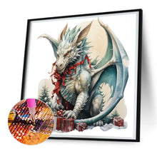 Load image into Gallery viewer, Diamond Painting - Full Round - Christmas pterosaur (30*30CM)