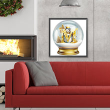 Load image into Gallery viewer, Diamond Painting - Full Round - Christmas crystal ball M (30*30CM)