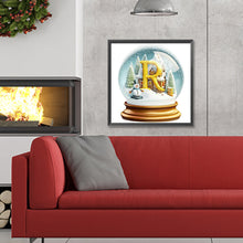 Load image into Gallery viewer, Diamond Painting - Full Round - Christmas crystal ball R (30*30CM)