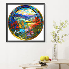 Load image into Gallery viewer, Diamond Painting - Full Round - Round flower field (30*30CM)