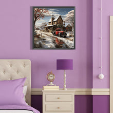 Load image into Gallery viewer, Diamond Painting - Full Round - snow house (40*40CM)