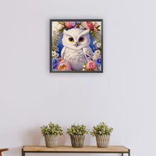 Load image into Gallery viewer, Diamond Painting - Full Round - Owl and flower (30*30CM)