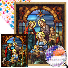 Load image into Gallery viewer, AB Diamond Painting - Full Round - birth of jesus (40*50CM)