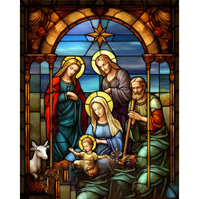 Load image into Gallery viewer, AB Diamond Painting - Full Round - birth of jesus (40*50CM)