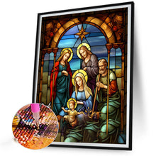 Load image into Gallery viewer, AB Diamond Painting - Full Round - birth of jesus (40*50CM)