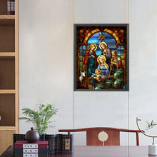 Load image into Gallery viewer, AB Diamond Painting - Full Round - birth of jesus (40*50CM)