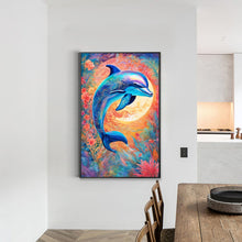 Load image into Gallery viewer, Diamond Painting - Full Round - dolphin (40*60CM)