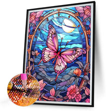 Load image into Gallery viewer, Diamond Painting - Full Round - butterflies and roses (30*40CM)
