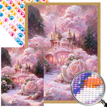 Load image into Gallery viewer, AB Diamond Painting - Full Round - pink rose world (40*55CM)