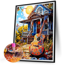 Load image into Gallery viewer, Diamond Painting - Full Round - Guitar (30*40CM)