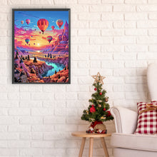 Load image into Gallery viewer, Diamond Painting - Full Round - hot air balloon (30*40CM)